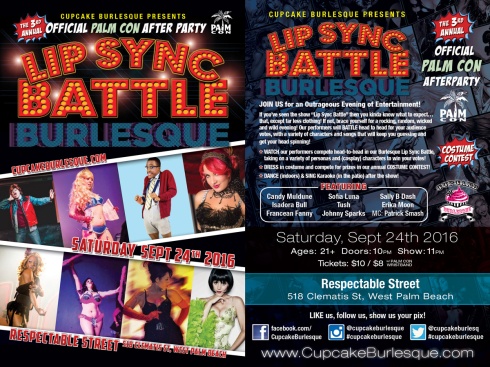 Lip Sync Battle Burlesque, Sept 24th